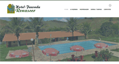 Desktop Screenshot of hotelrenascer.com.br